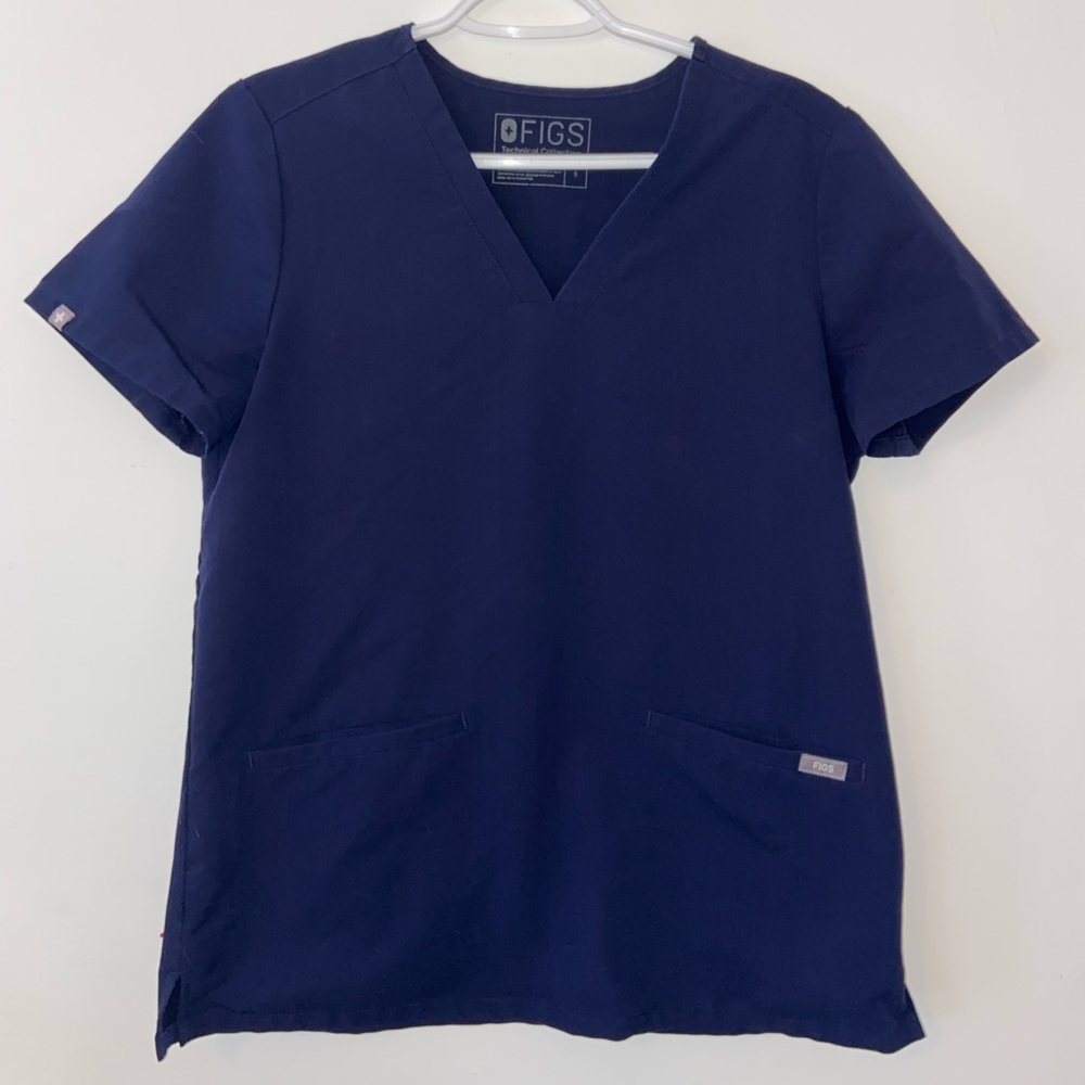 Figs Women's Navy Blue Scrub Set